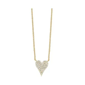 10KT Yellow Gold Stunning Neckwear Pendant - 1/5 ctw