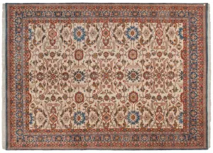 10x14 Vintage Indian Sultanabad Design Carpet