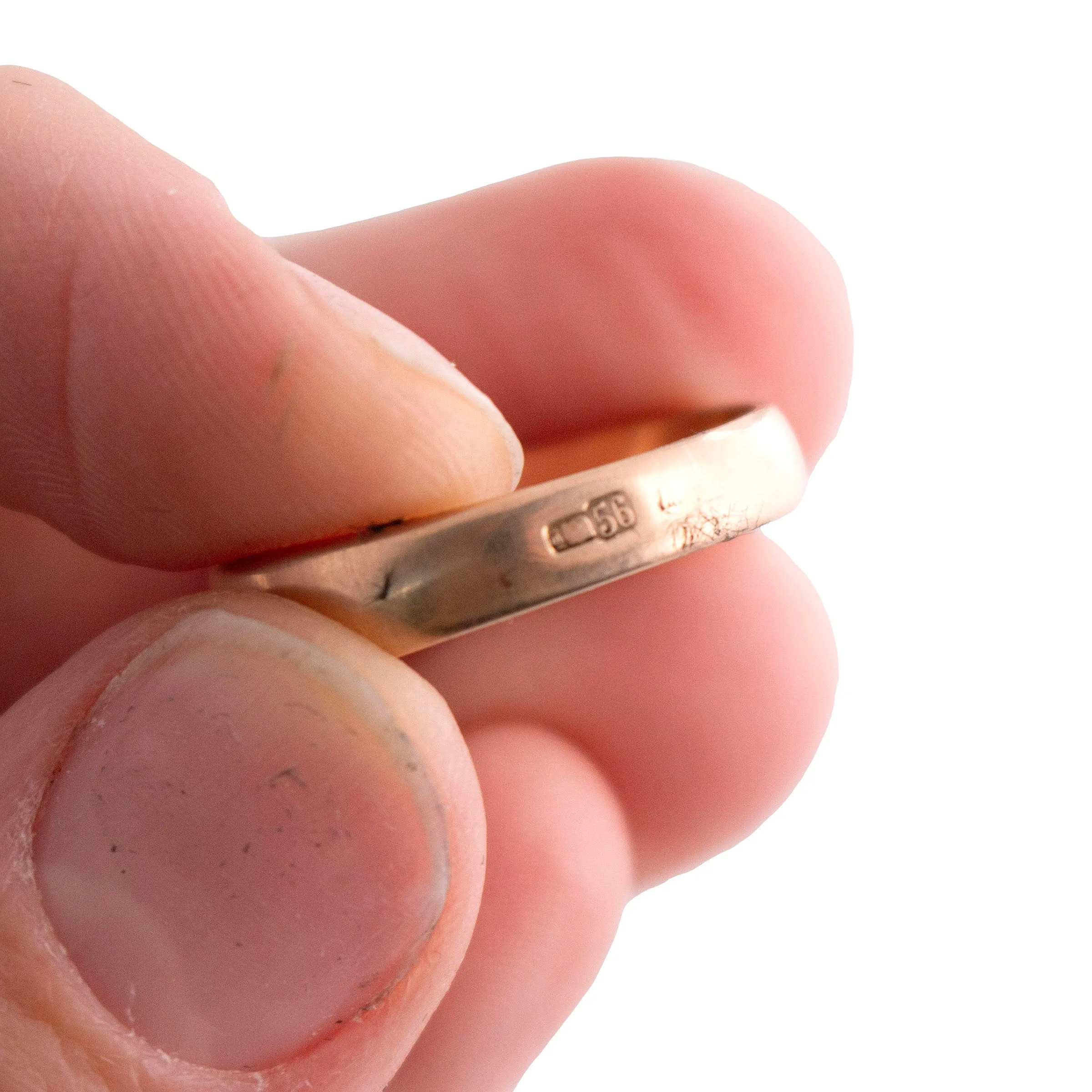 14K Rose Gold Turquoise and Diamond Ring
