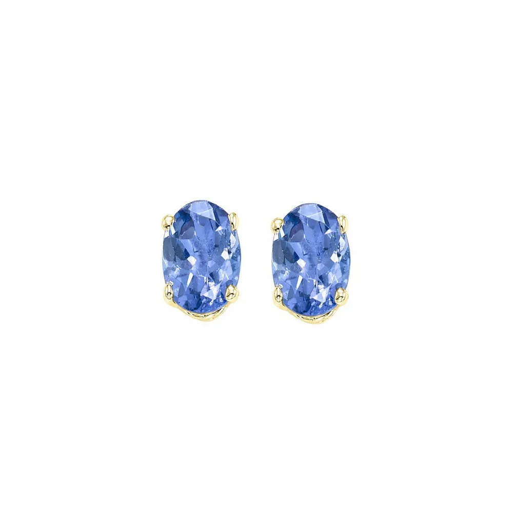 14KT Yellow Gold Stud Earrings