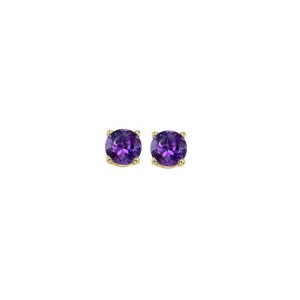 14KT Yellow Gold Stud Earrings