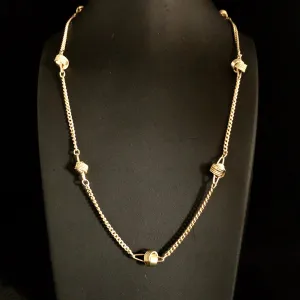 1977 Avon Delicate Knots Set, Gold