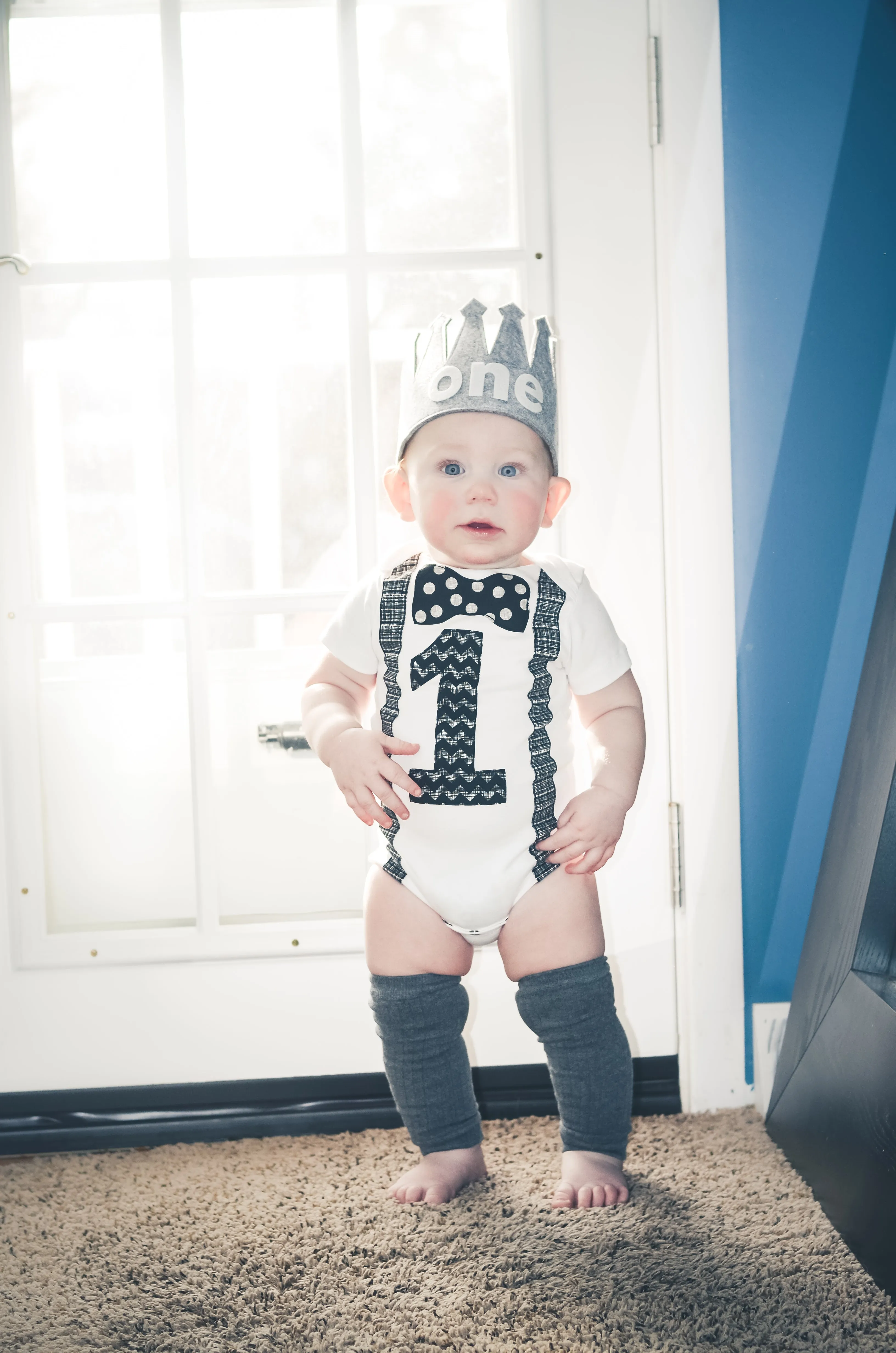 1st B-Day Boy Outfit - Classy Little Prince