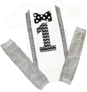 1st B-Day Boy Outfit - Classy Little Prince