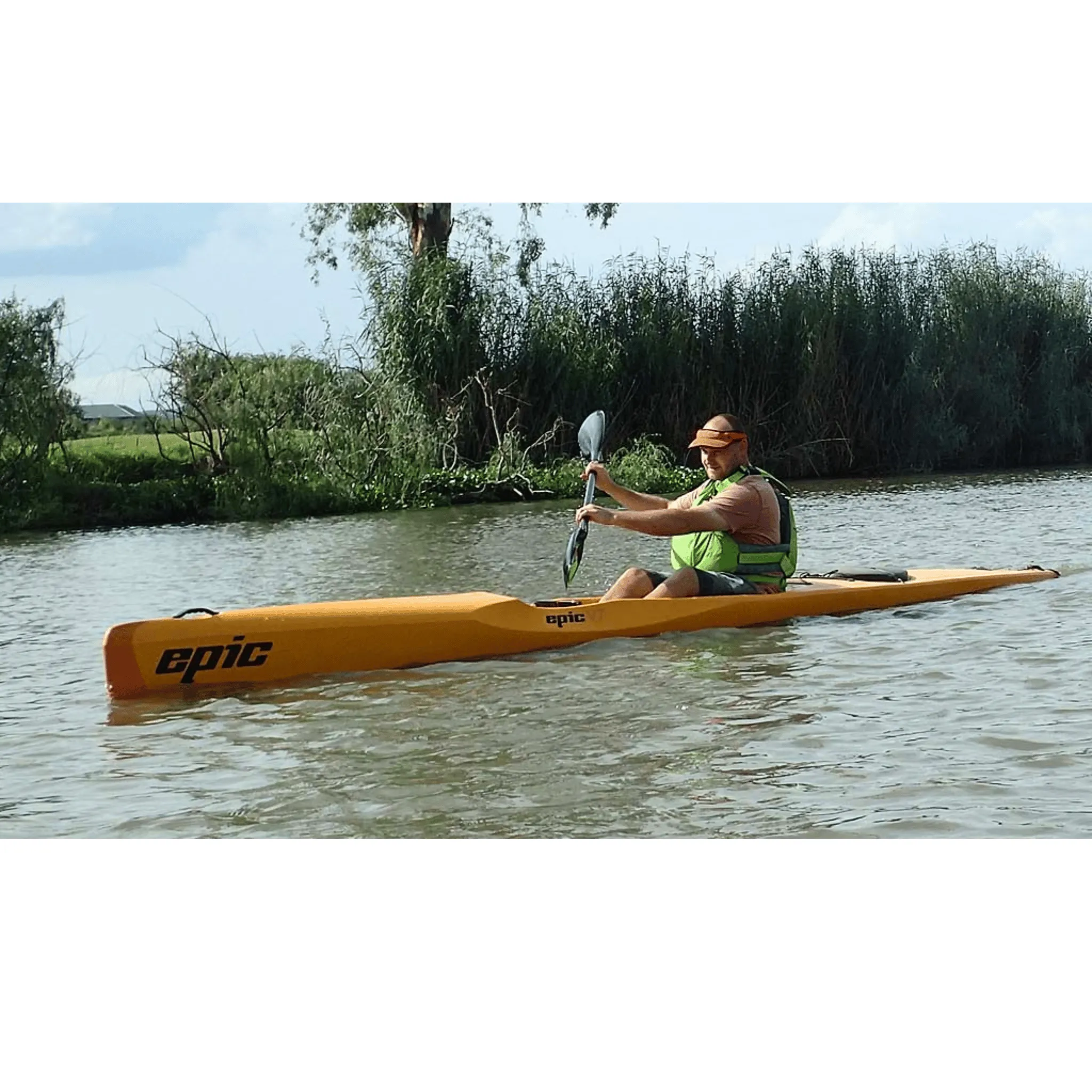 2-Piece Full Carbon Fibre Kayak Paddle (Adjustable)