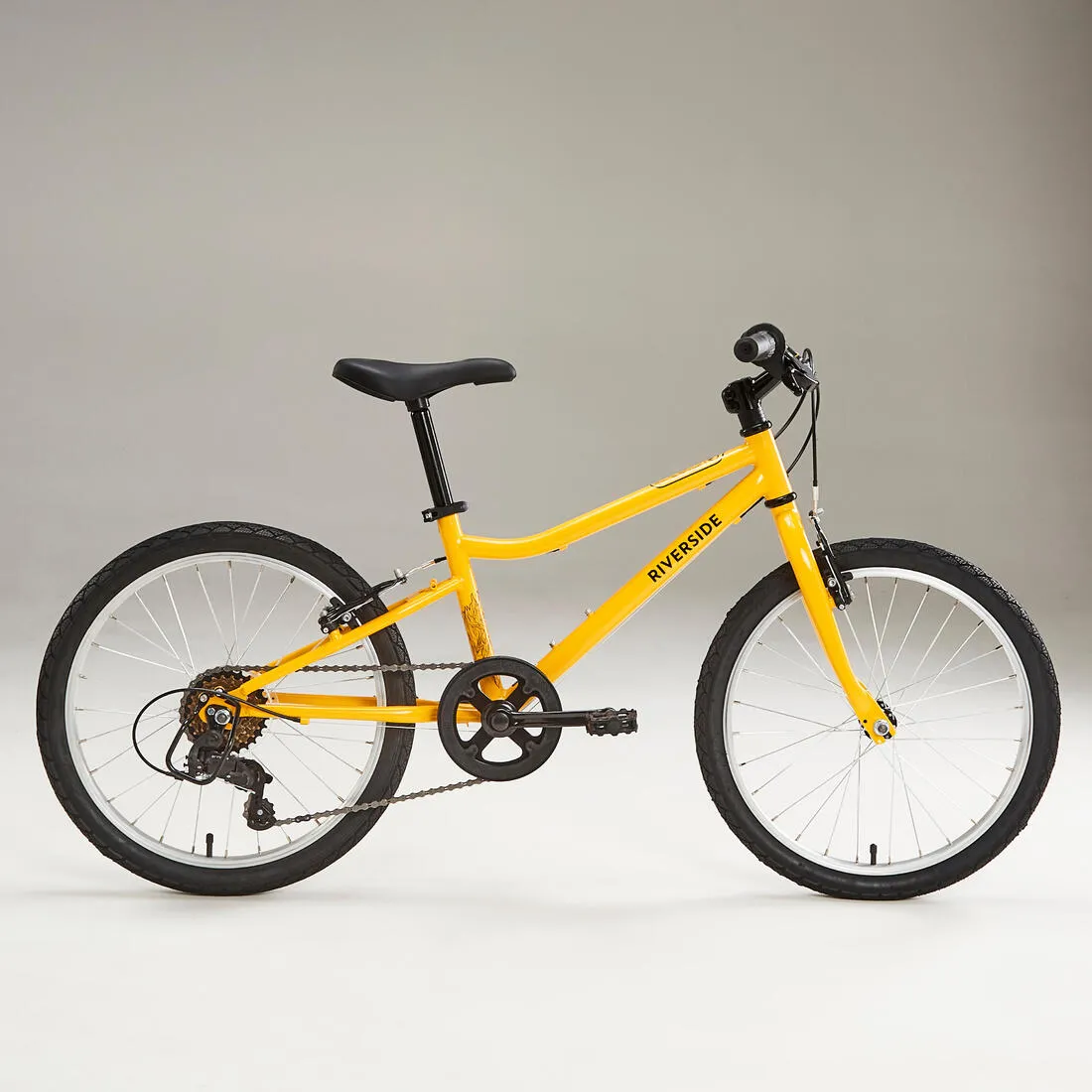 20 Inch KIDS HYBRID BIKE RIVERSIDE 120 6-9 YEARS OLD - Yellow