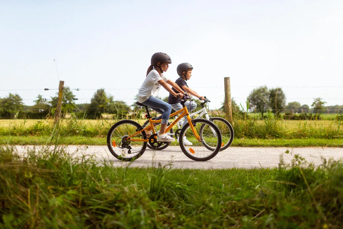 20 Inch KIDS HYBRID BIKE RIVERSIDE 120 6-9 YEARS OLD - Yellow