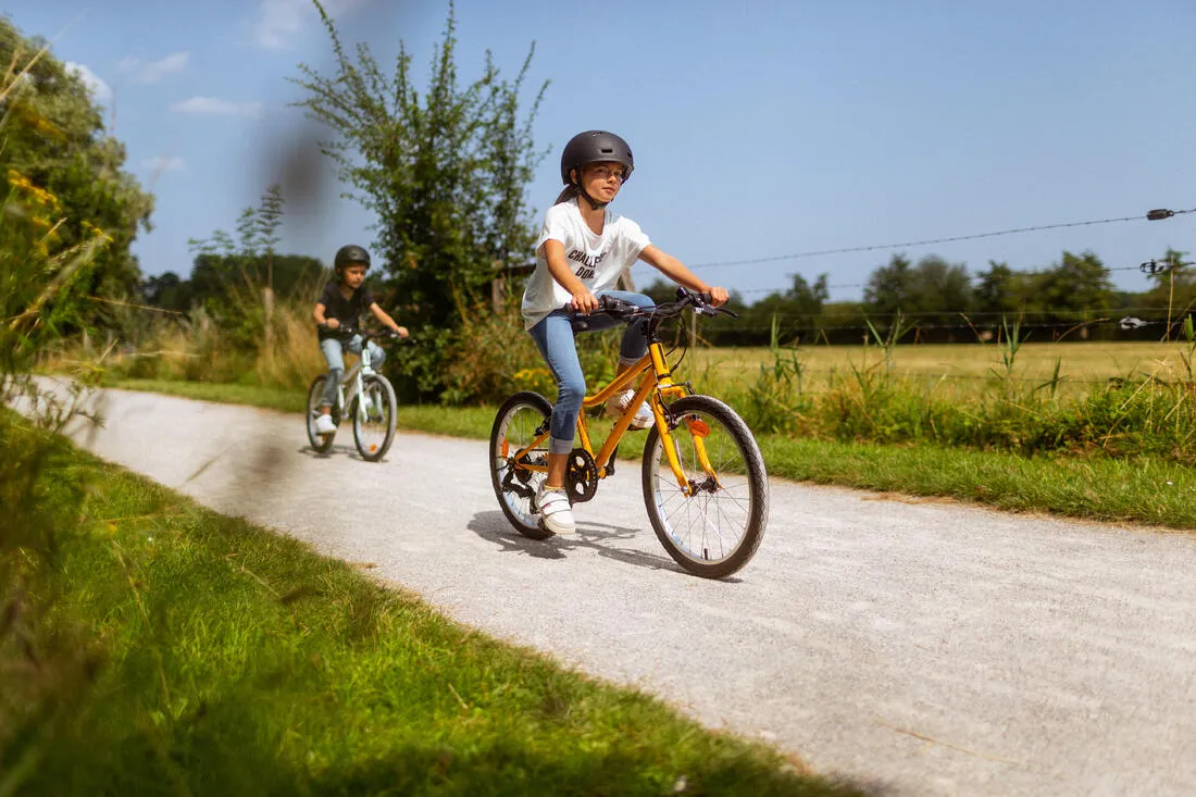 20 Inch KIDS HYBRID BIKE RIVERSIDE 120 6-9 YEARS OLD - Yellow