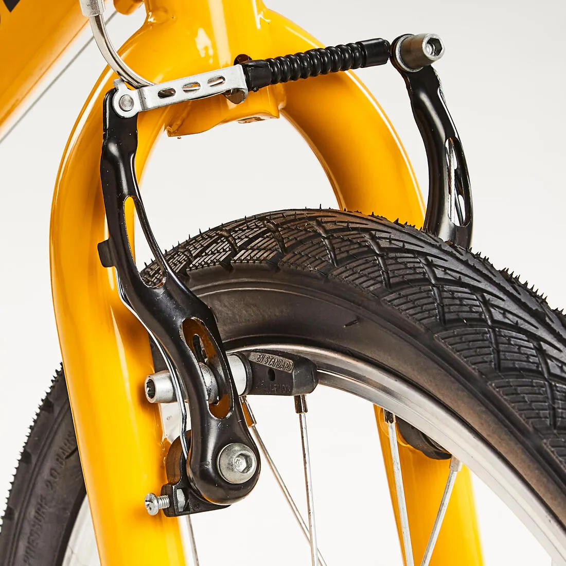 20 Inch KIDS HYBRID BIKE RIVERSIDE 120 6-9 YEARS OLD - Yellow