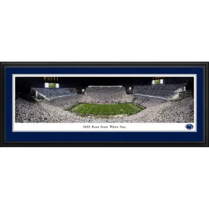 2023 Beaver Stadium White Out in Deluxe Frame