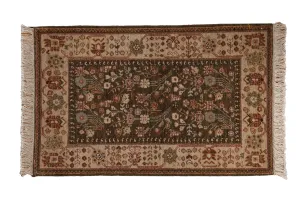 2.5x4 Vintage Armenian Hamadan Design Rug