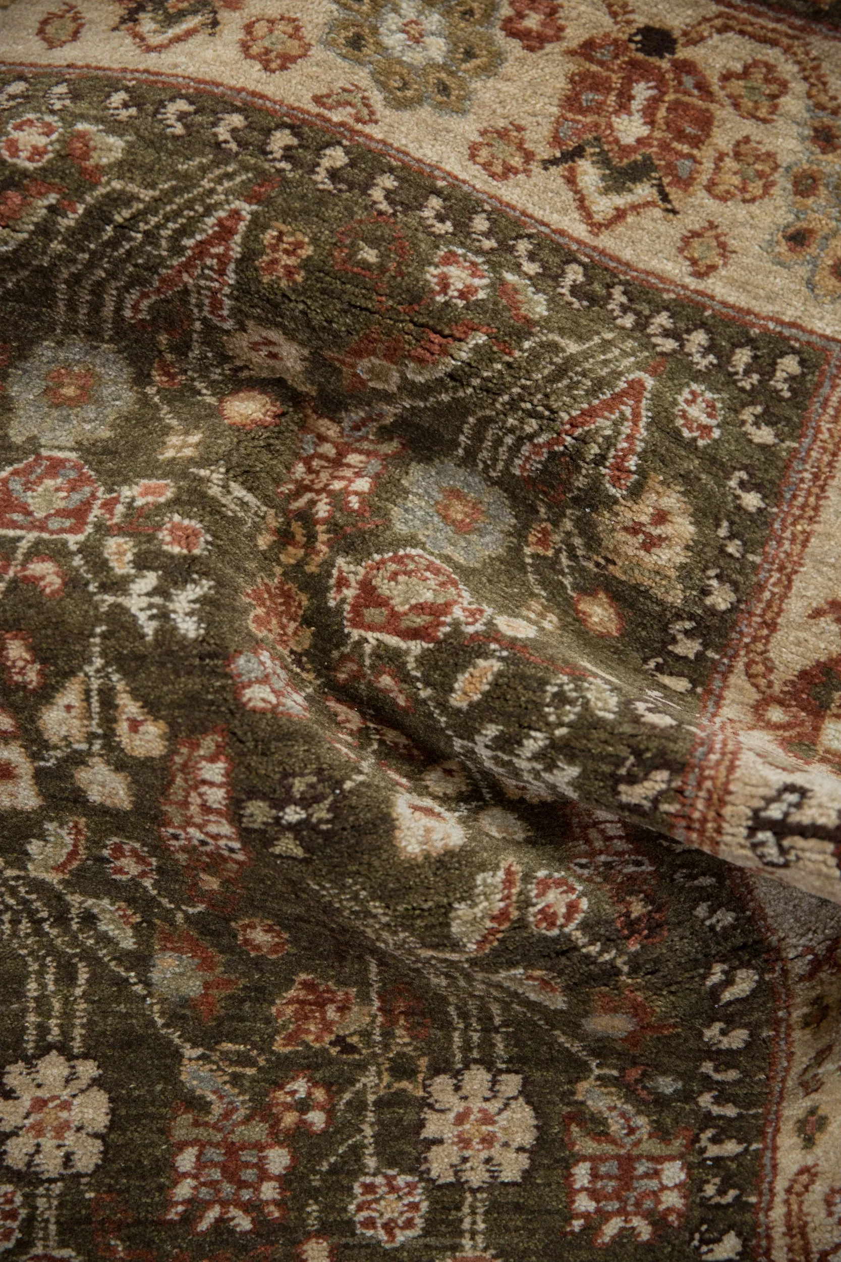 2.5x4 Vintage Armenian Hamadan Design Rug