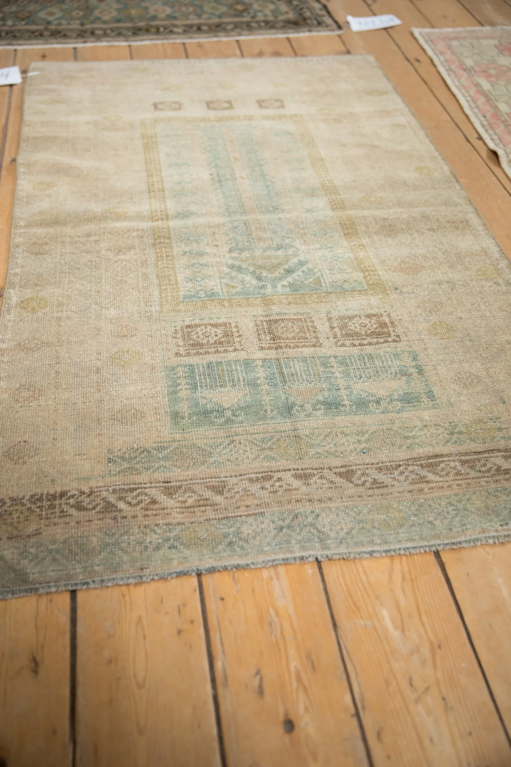 3x4.5 Vintage Distressed Belouch Rug