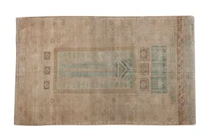 3x4.5 Vintage Distressed Belouch Rug
