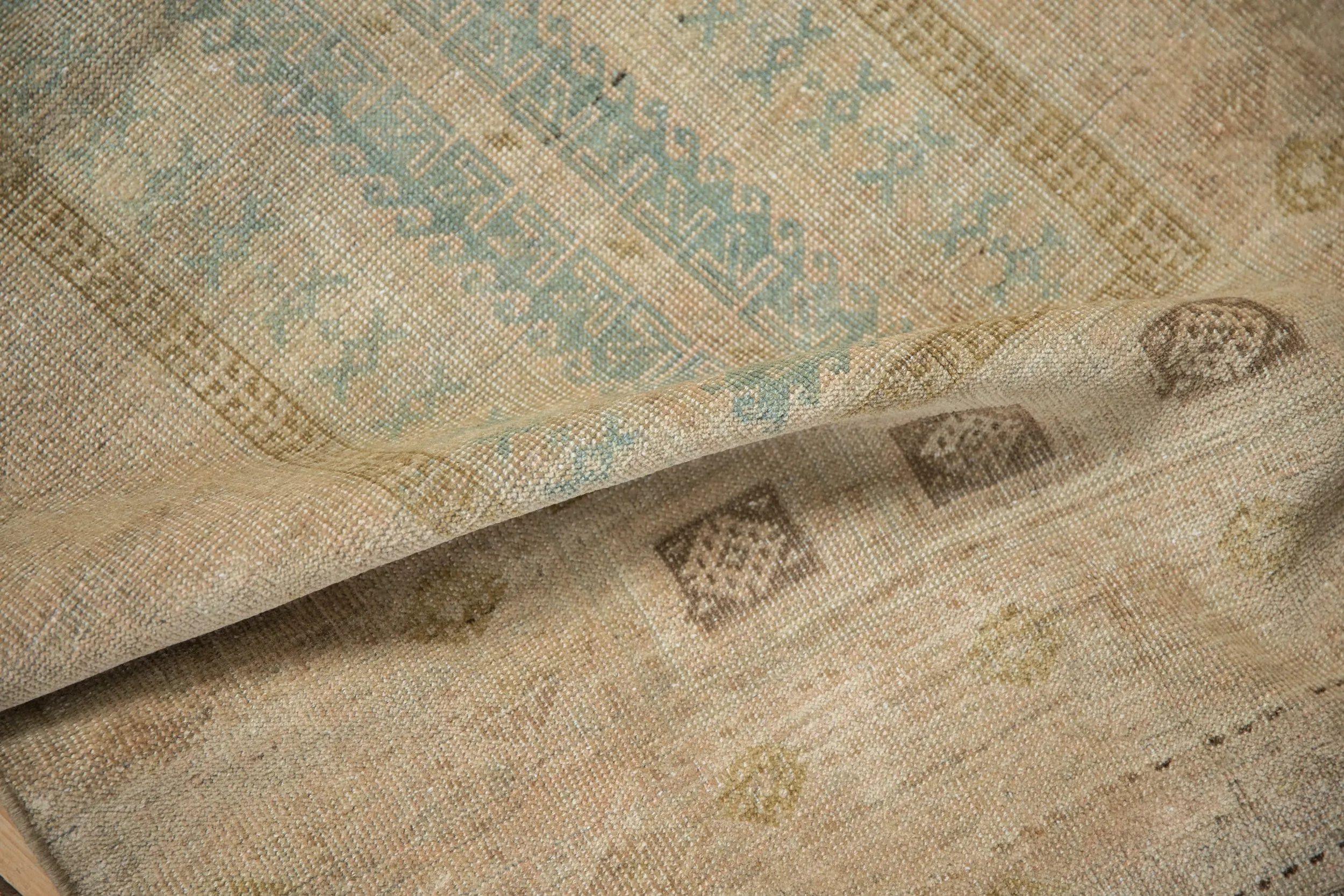 3x4.5 Vintage Distressed Belouch Rug
