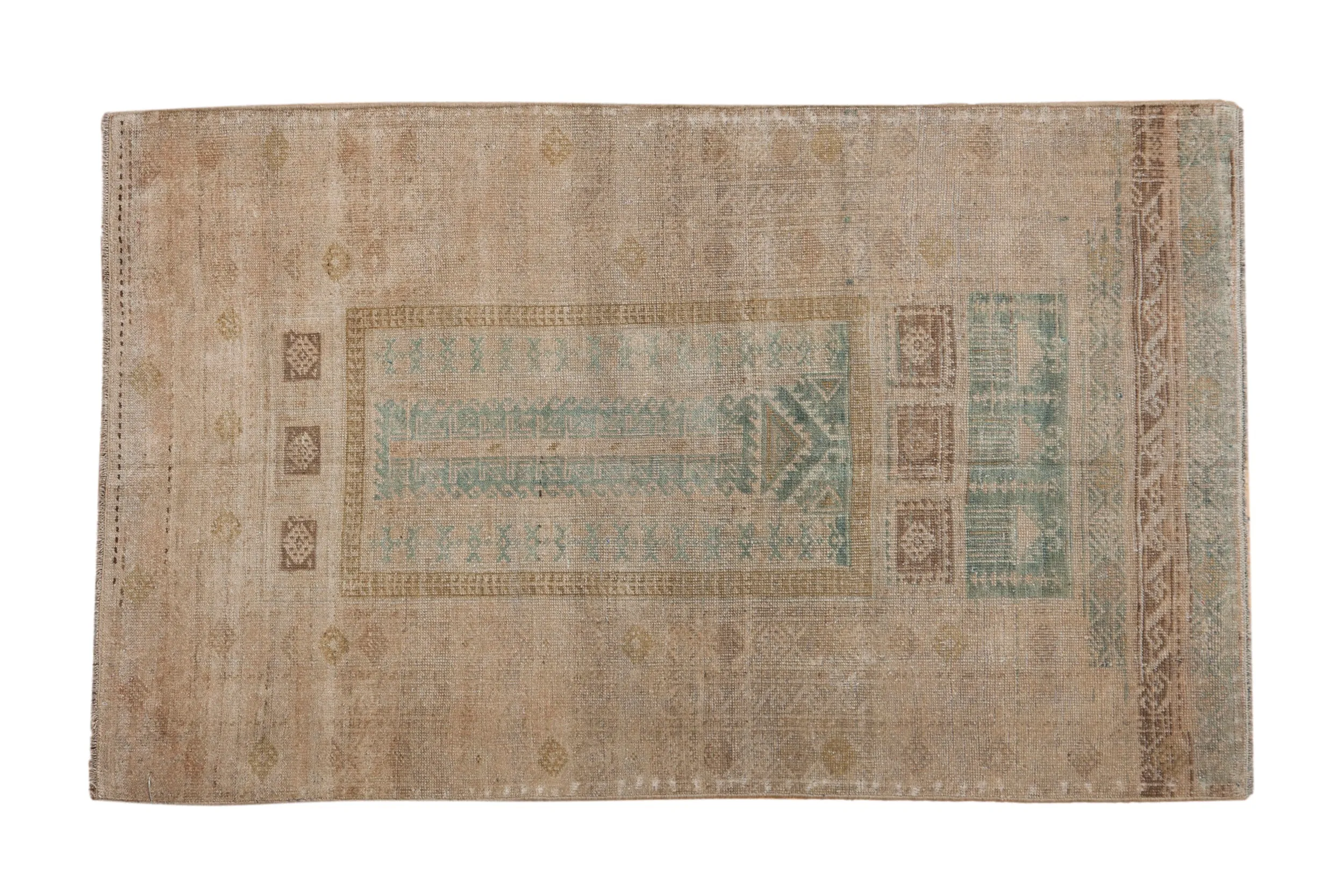 3x4.5 Vintage Distressed Belouch Rug