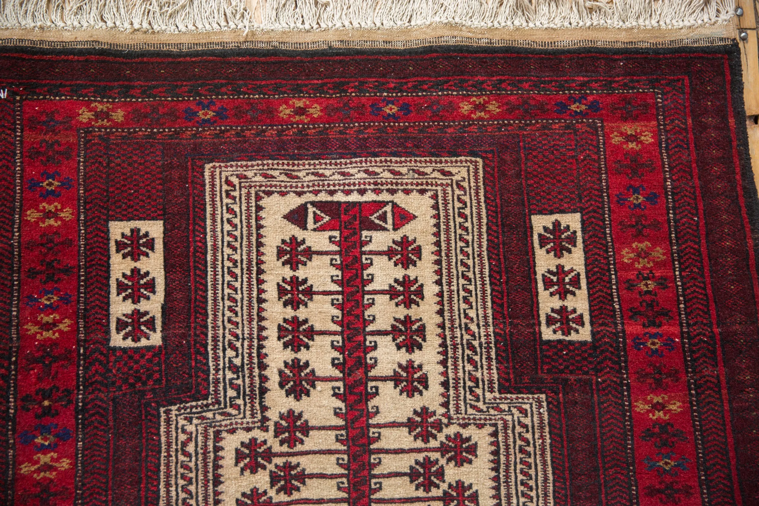 3x4.5 Vintage Pakistani Belouch Design Rug