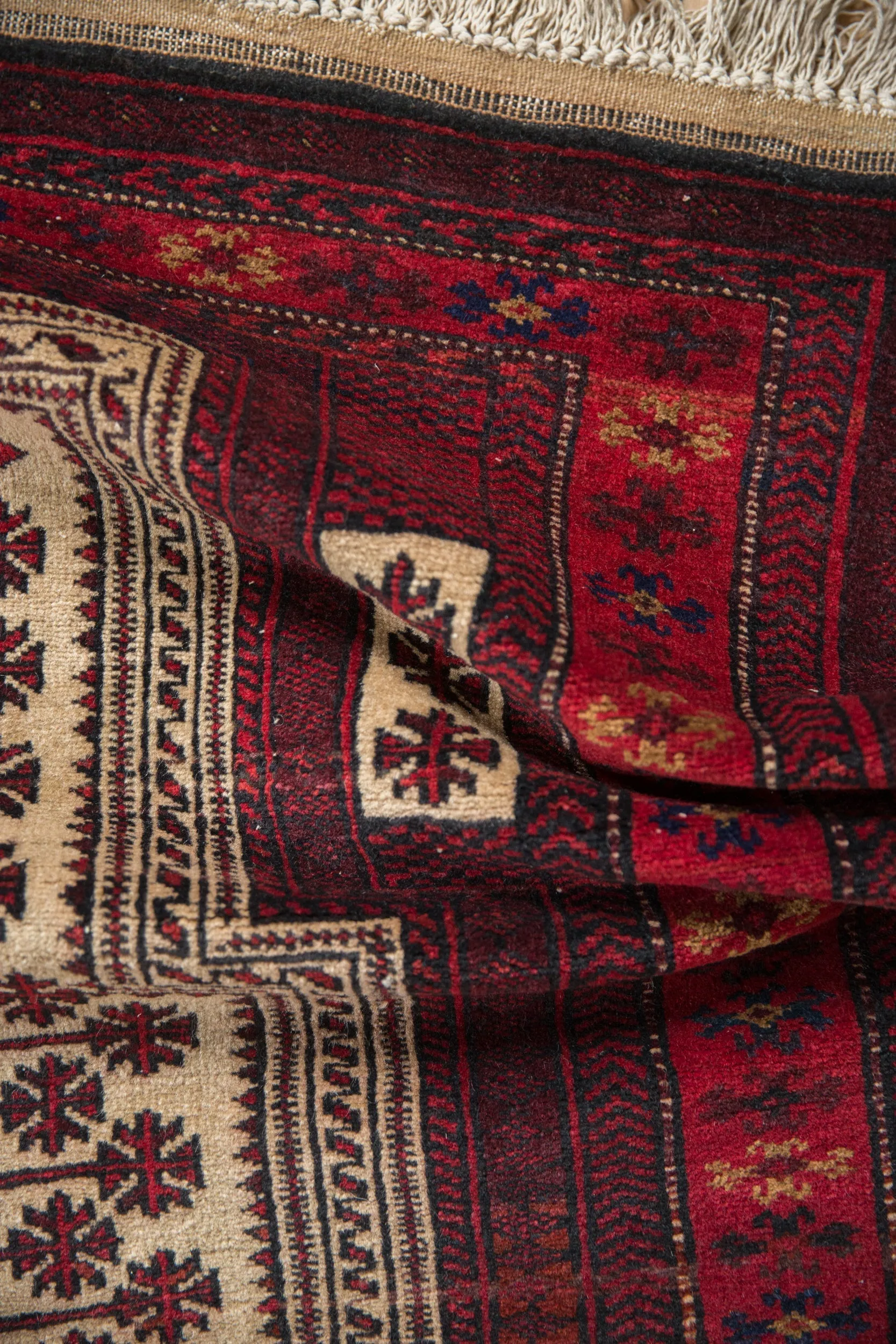 3x4.5 Vintage Pakistani Belouch Design Rug