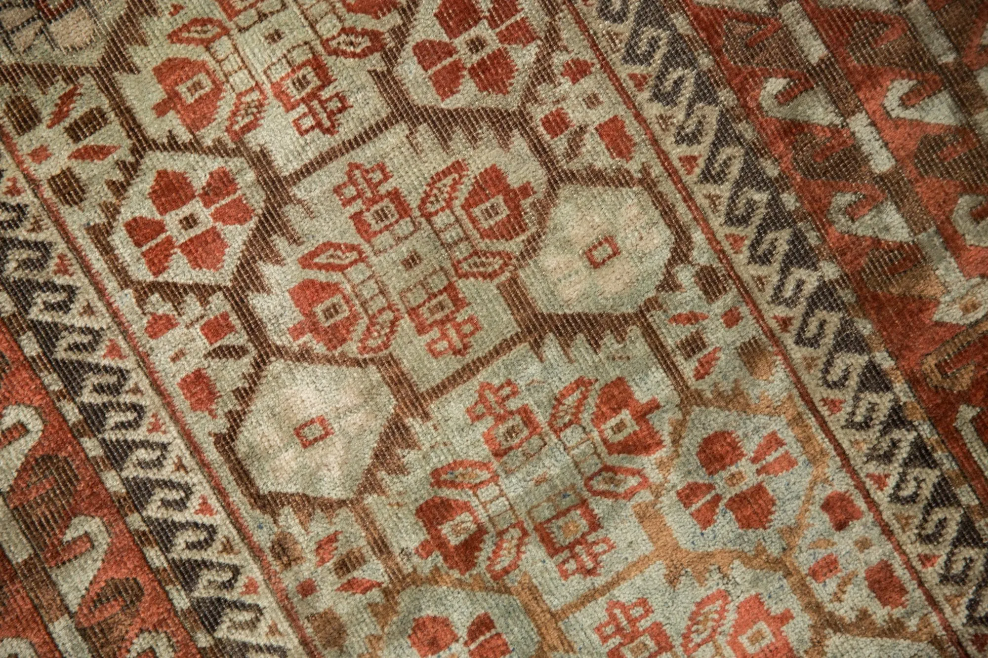 3x5.5 Vintage Distressed Belouch Rug