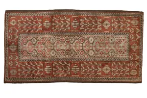 3x5.5 Vintage Distressed Belouch Rug