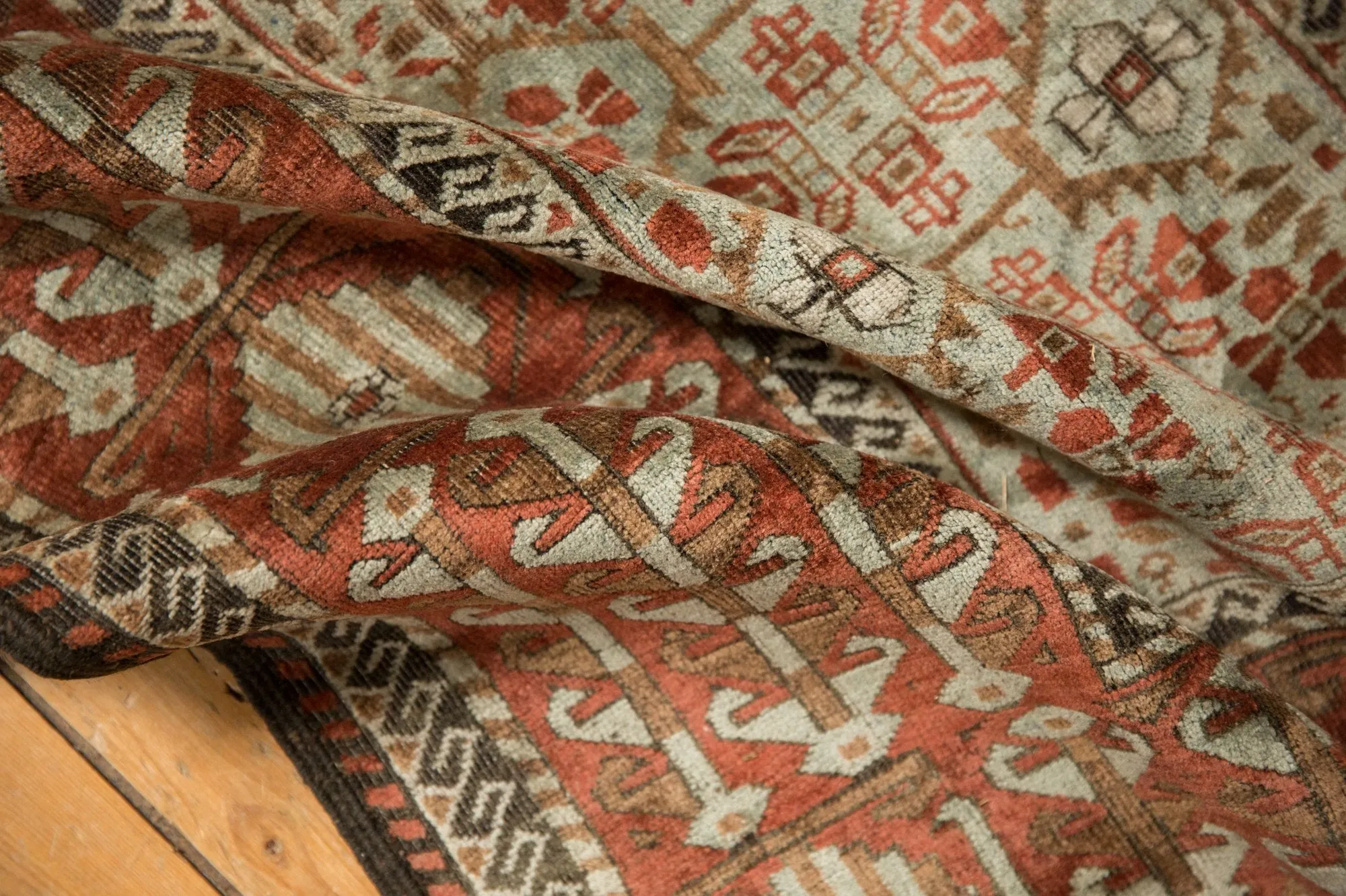 3x5.5 Vintage Distressed Belouch Rug
