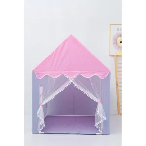 50 in. L X 38 W 54 H Pink Princess Castle Large Play House (3pc)