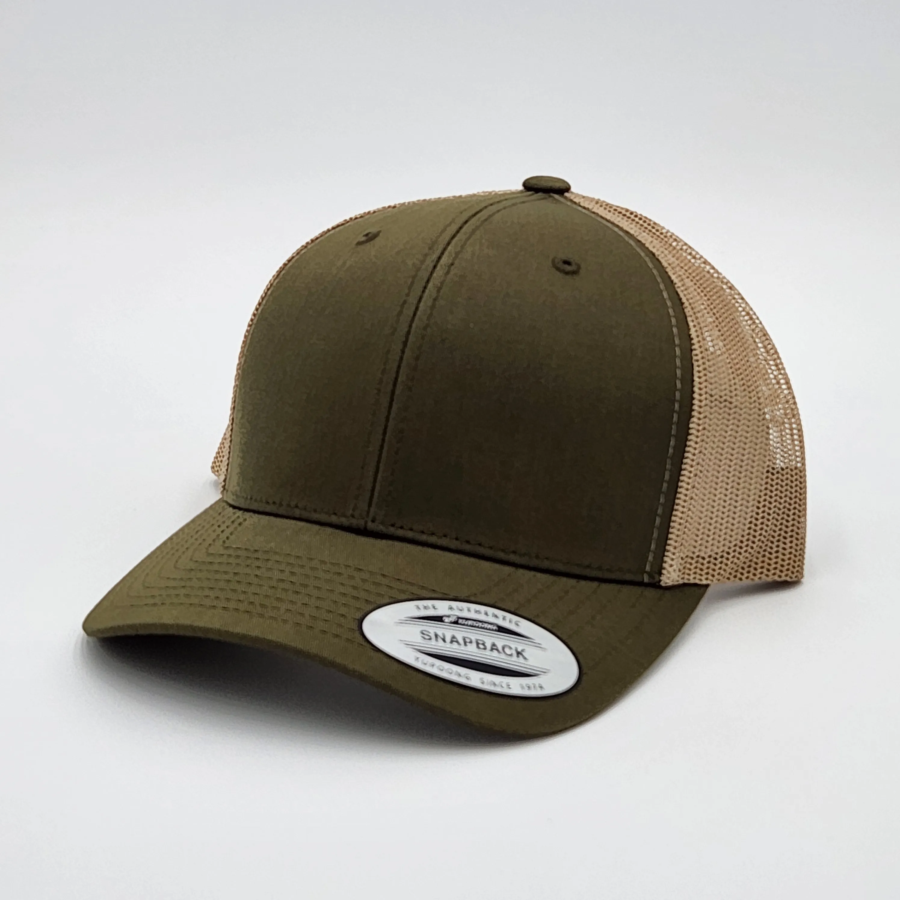 6 Count Genuine Top Grain Leather Patch Hats, Custom Engraved