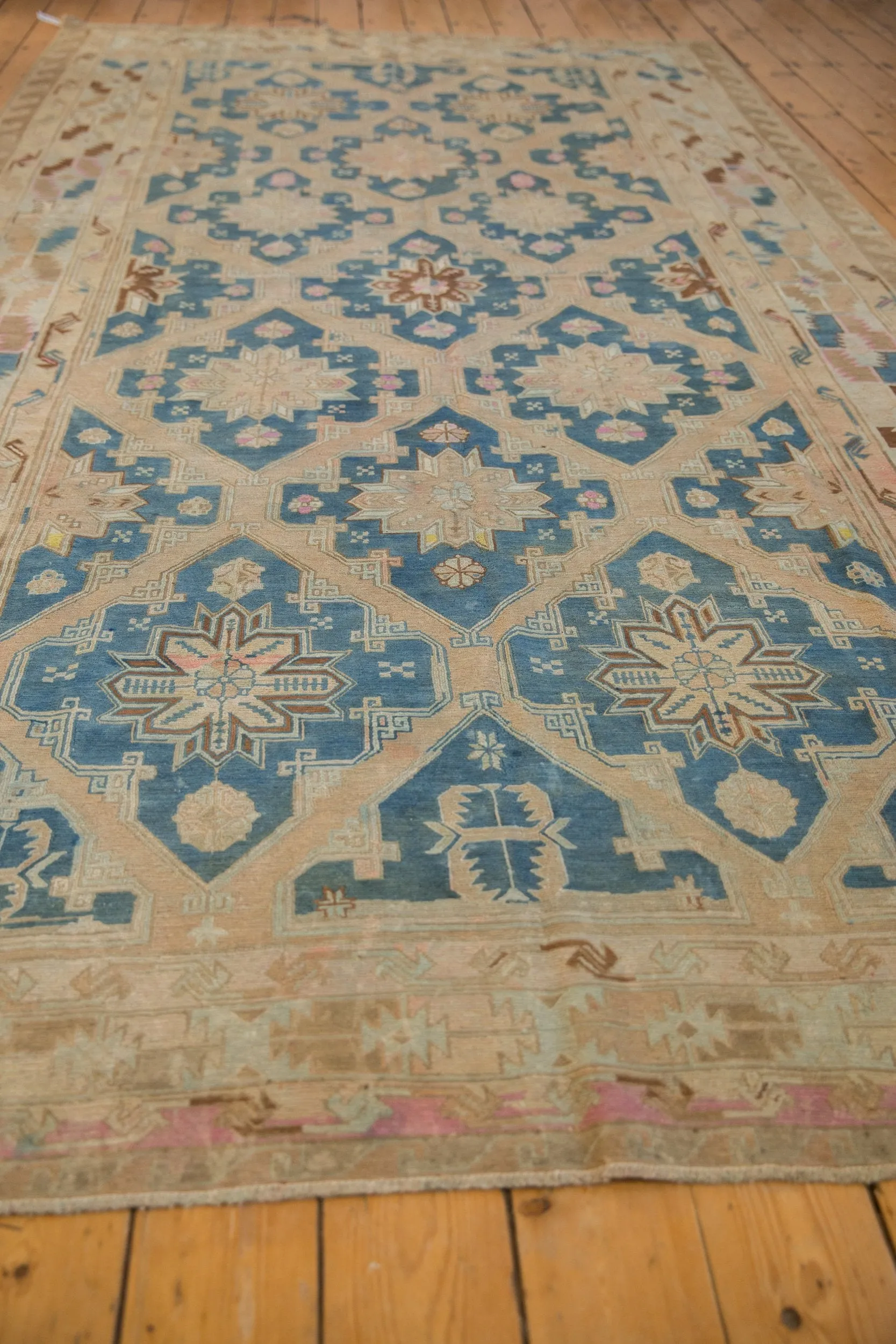 6.5x12 Vintage Distressed Soumac Carpet