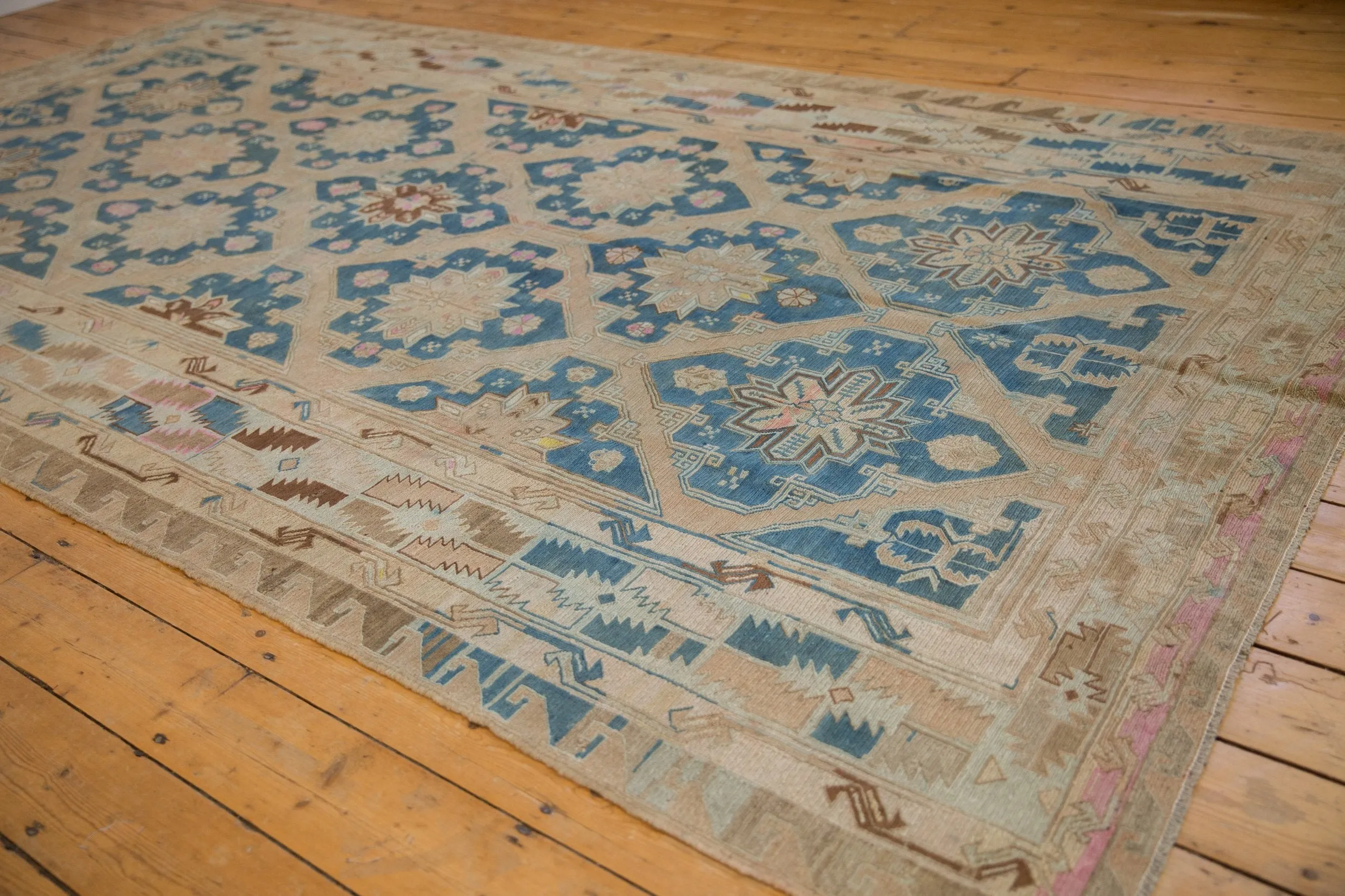 6.5x12 Vintage Distressed Soumac Carpet