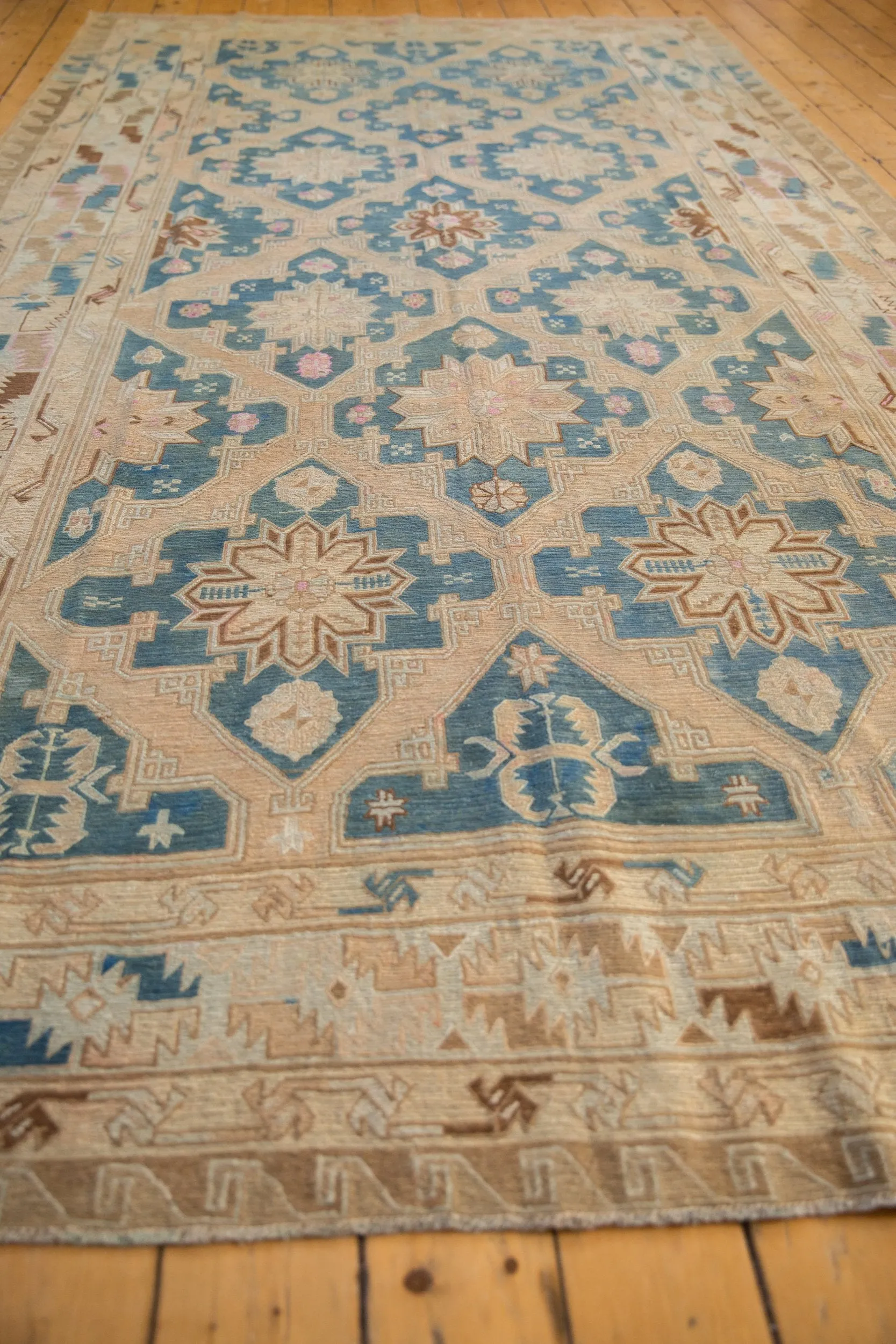 6.5x12 Vintage Distressed Soumac Carpet