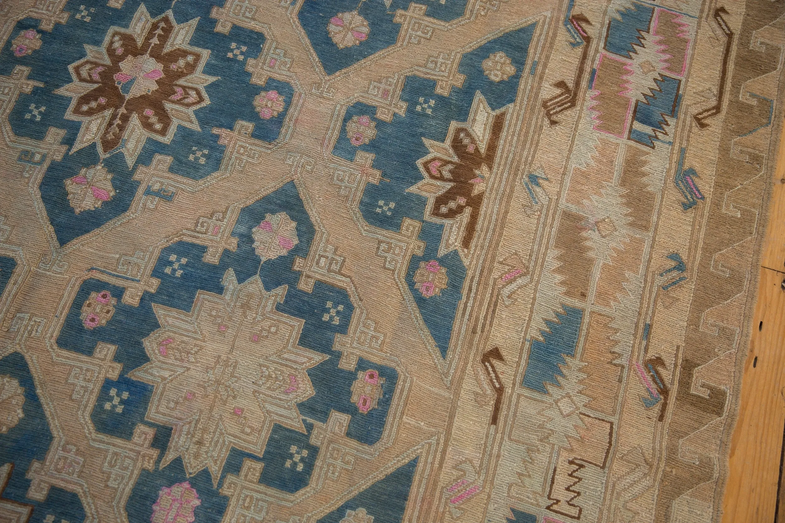 6.5x12 Vintage Distressed Soumac Carpet