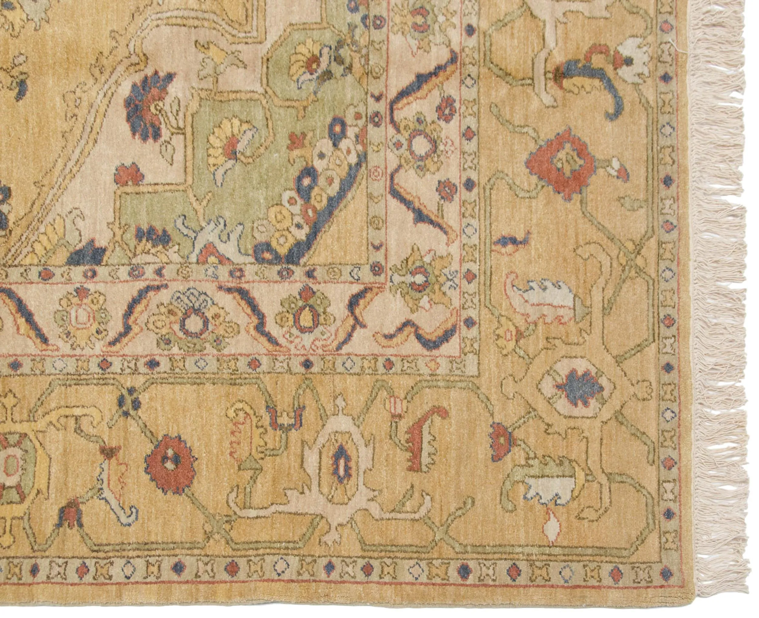 8x10 Vintage Armenian Heriz Design Carpet