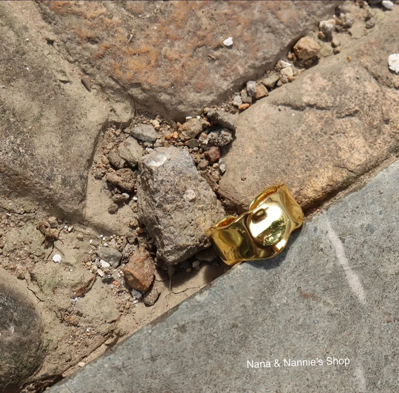 925 sterling silver wave ring