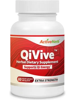 ActiveHerb, QiVive, 400mg, 80 Veggie Capsules