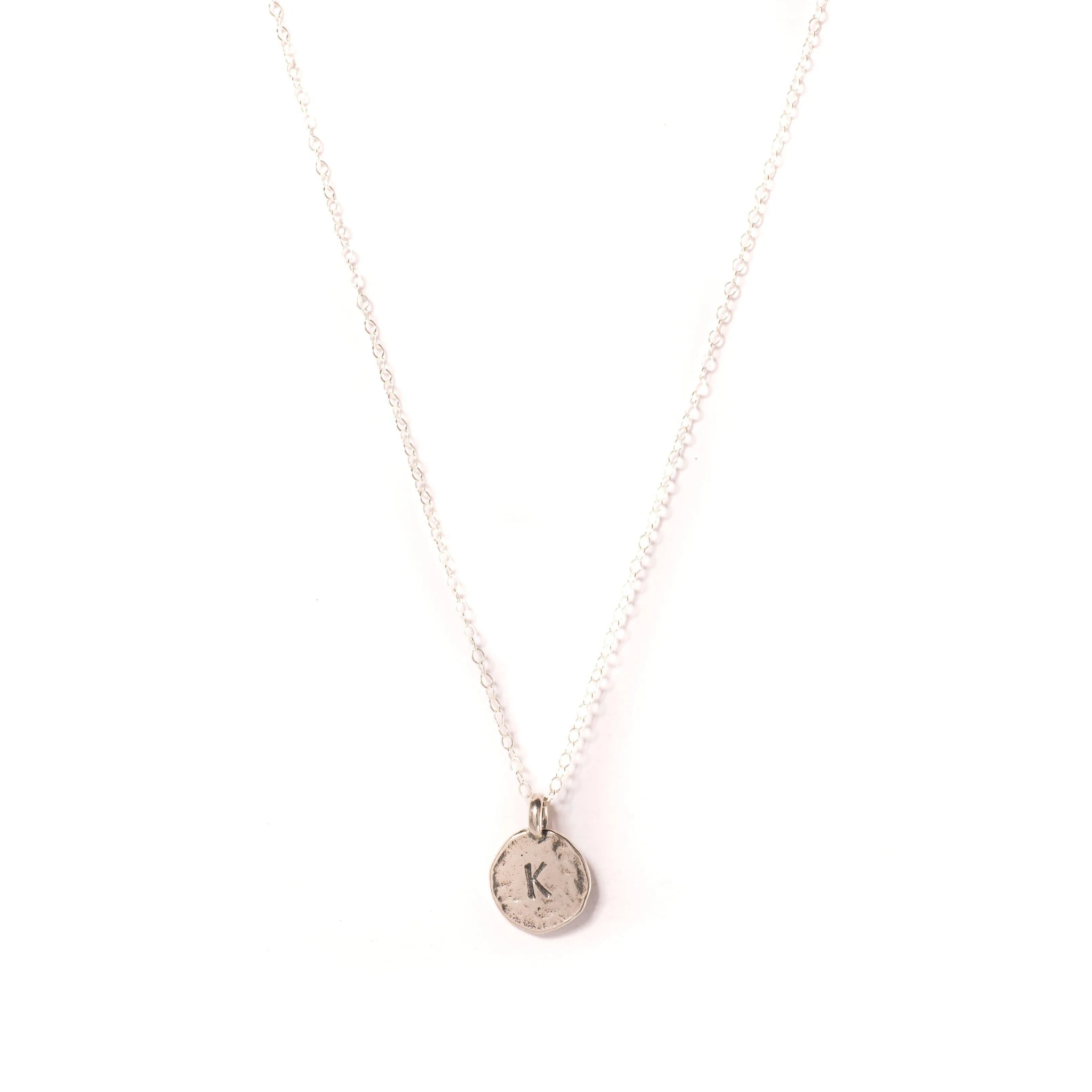 Additional Letters for Initial Charm Necklace in Silver