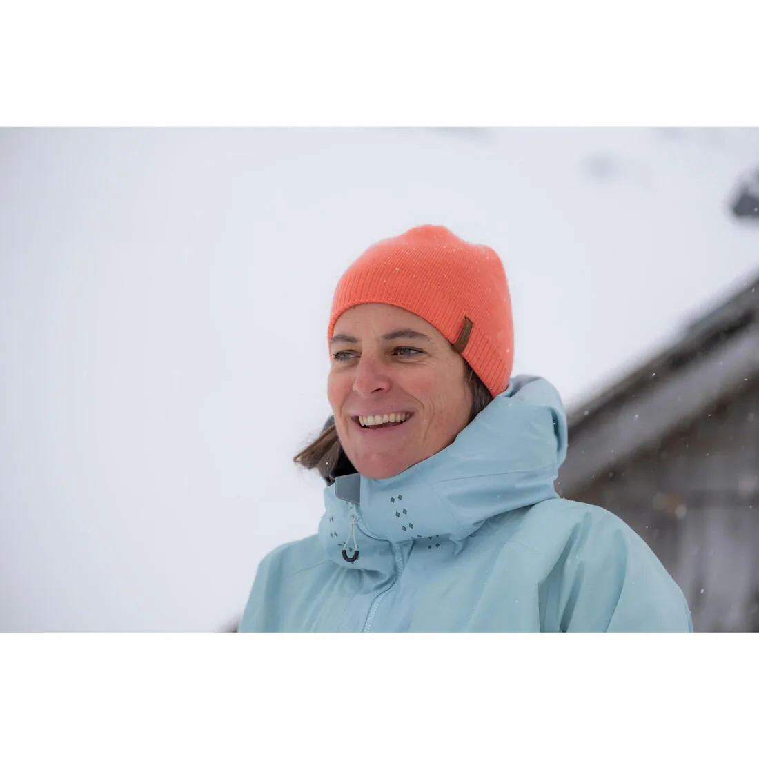 ADULT SKI HAT - SIMPLE - BURGUNDY