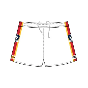 AFL Vic Country Football Shorts - White/Gold/Red