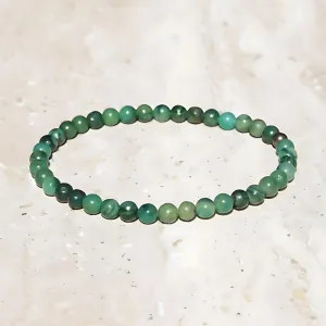 African Jade Delicate Bracelet