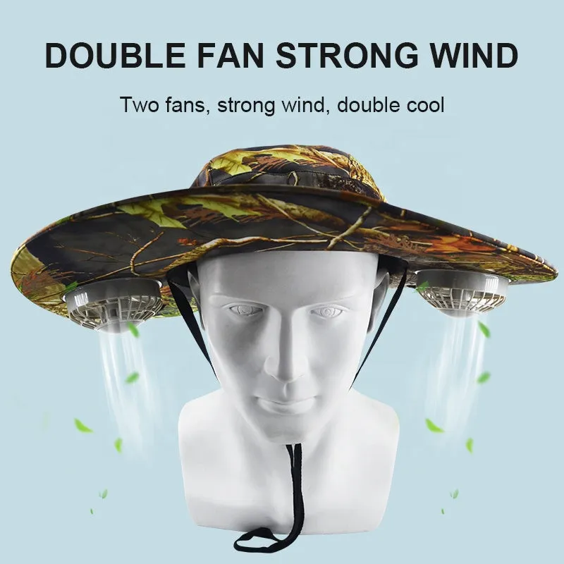 Air Conditional Cooling Fan Hats ｜Savior