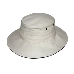Alan Cricket Hat - Cream/Navy
