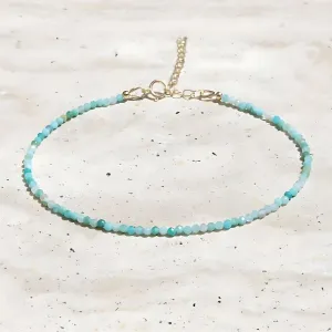 Amazonite Delicate Anklet