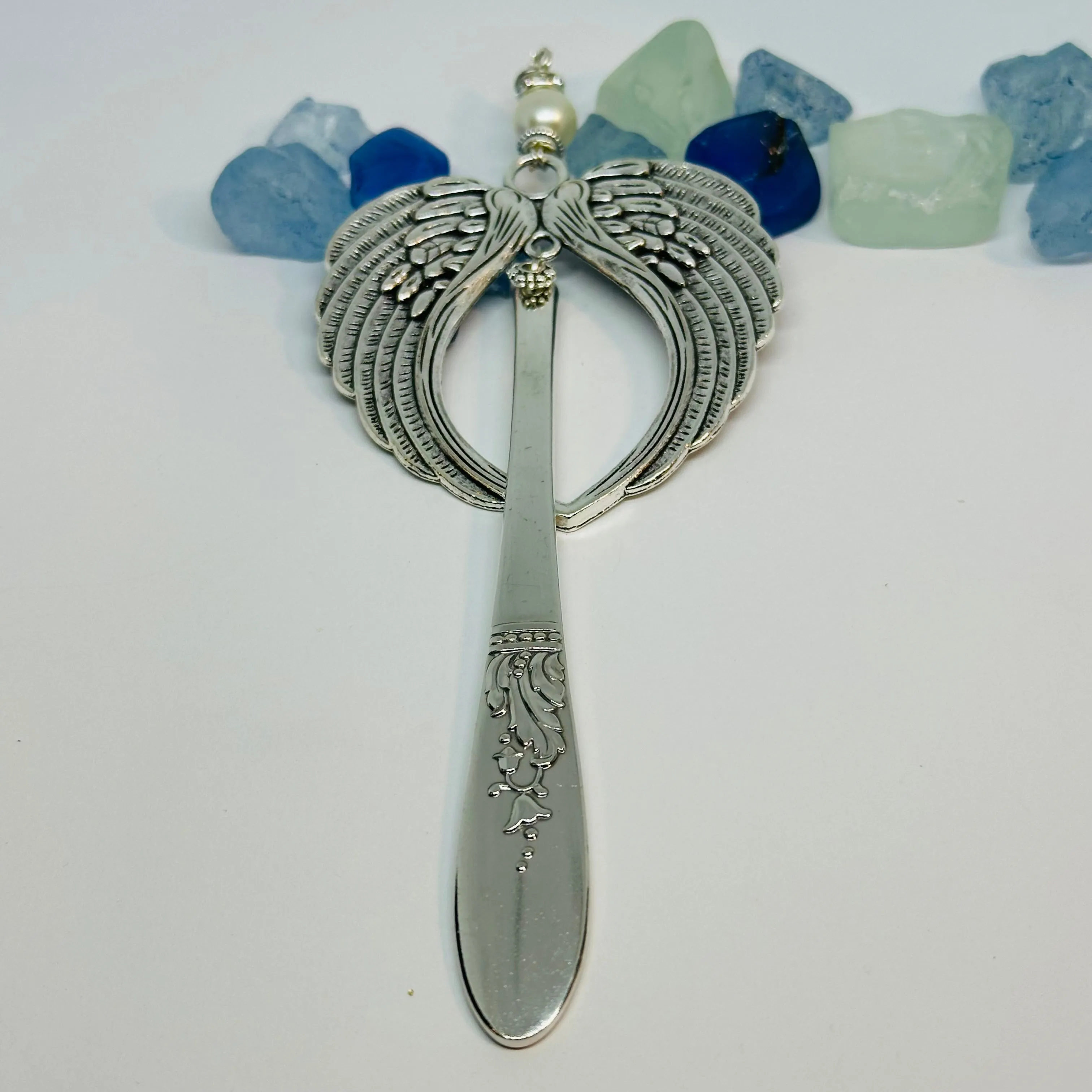 Angel Ornaments (Large) Specific Patterns made with Vintage Silverware