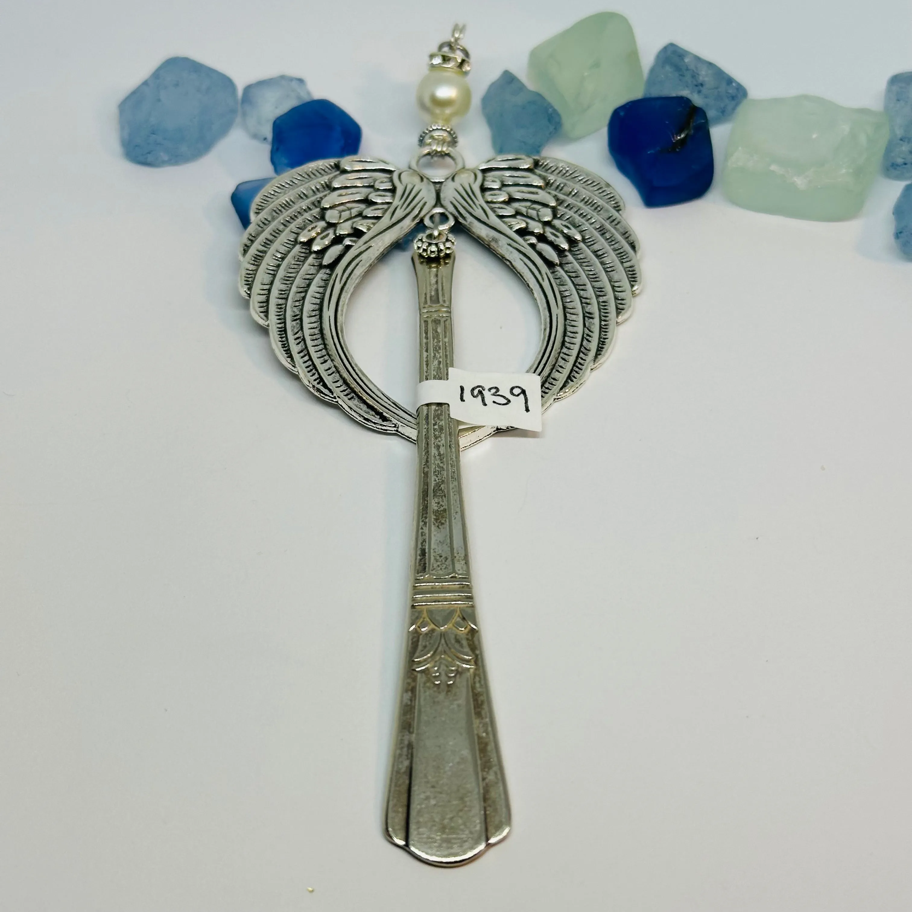 Angel Ornaments (Large) Specific Patterns made with Vintage Silverware