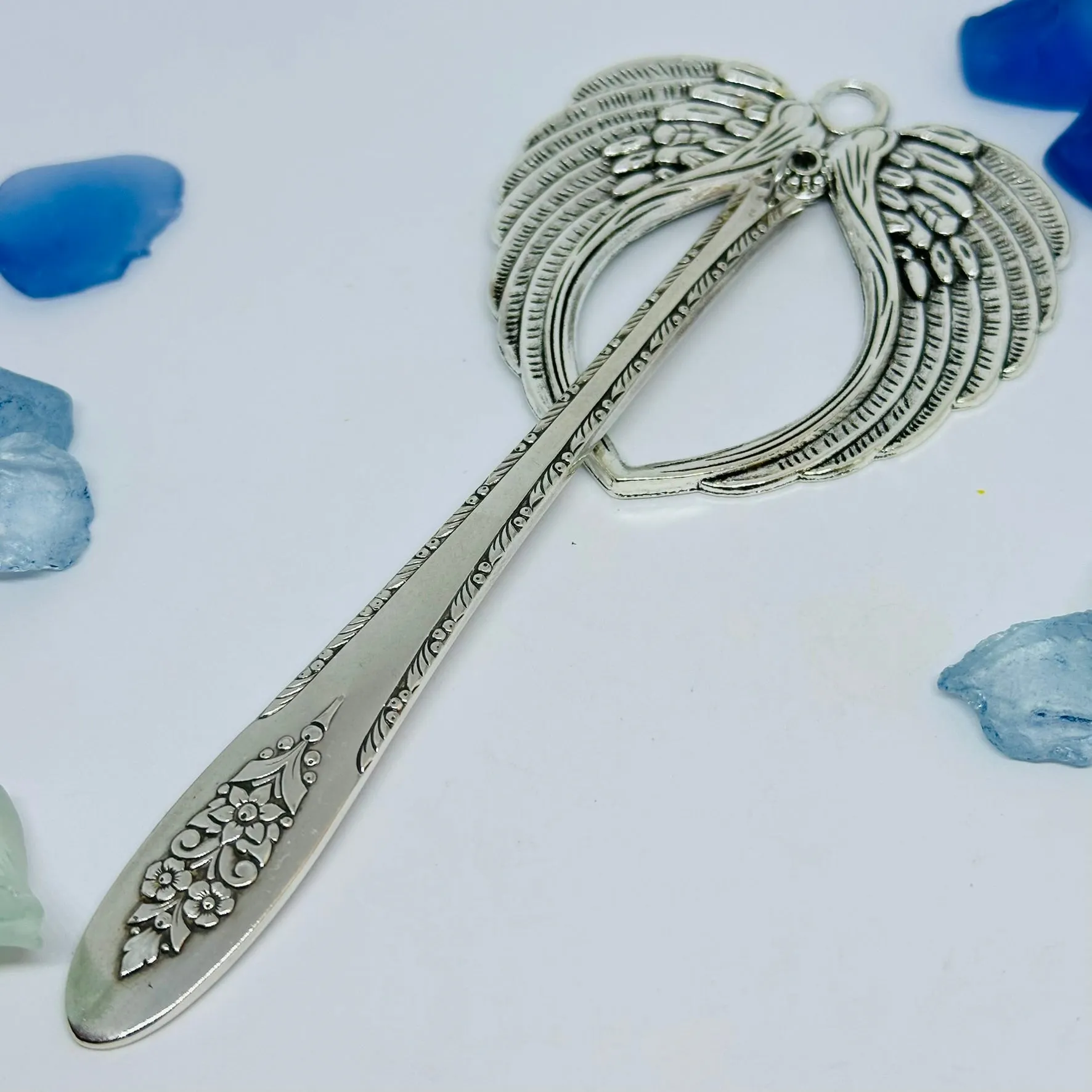 Angel Ornaments (Large) Specific Patterns made with Vintage Silverware