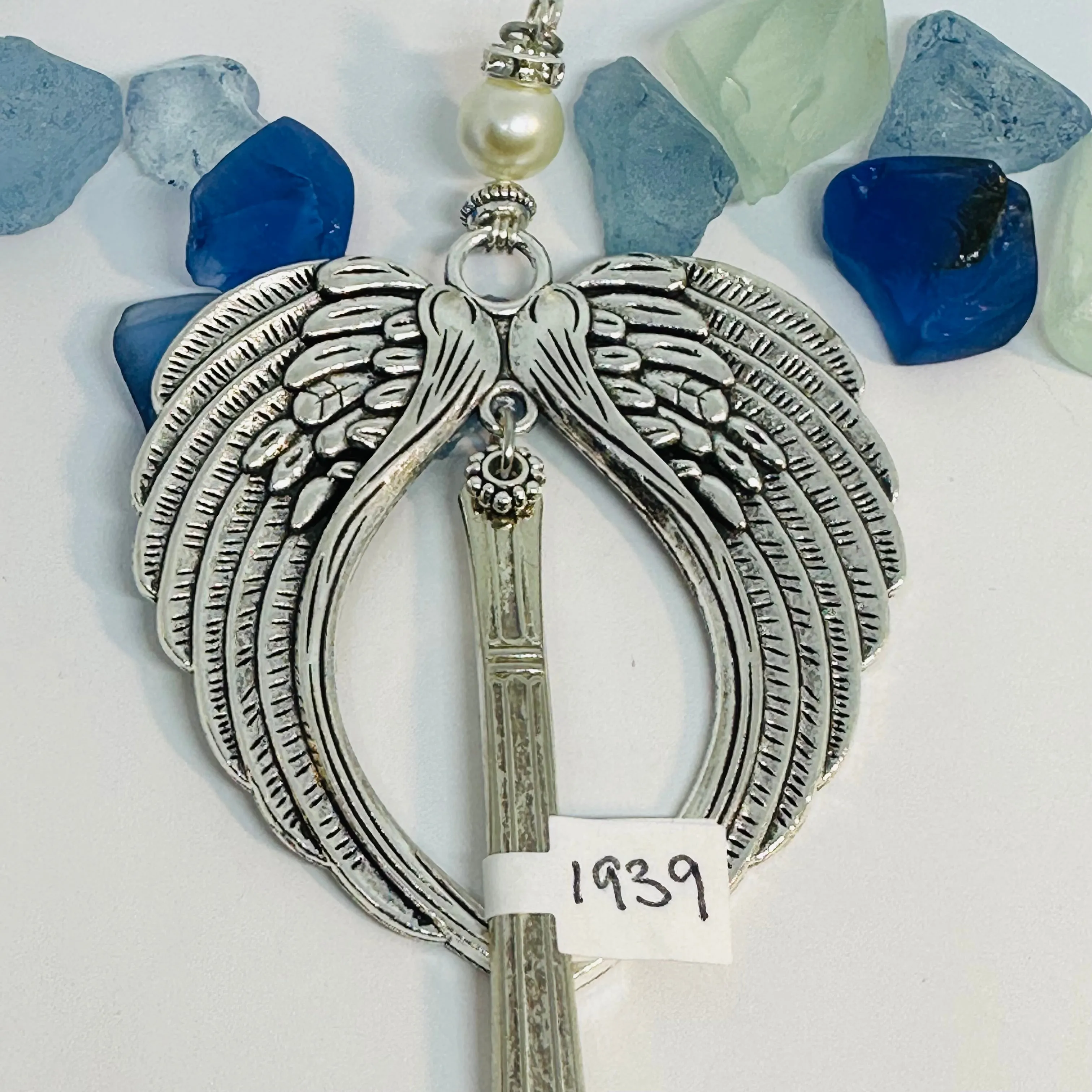Angel Ornaments (Large) Specific Patterns made with Vintage Silverware