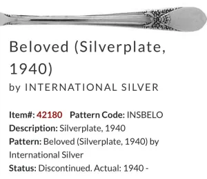 Angel Ornaments (Large) Specific Patterns made with Vintage Silverware