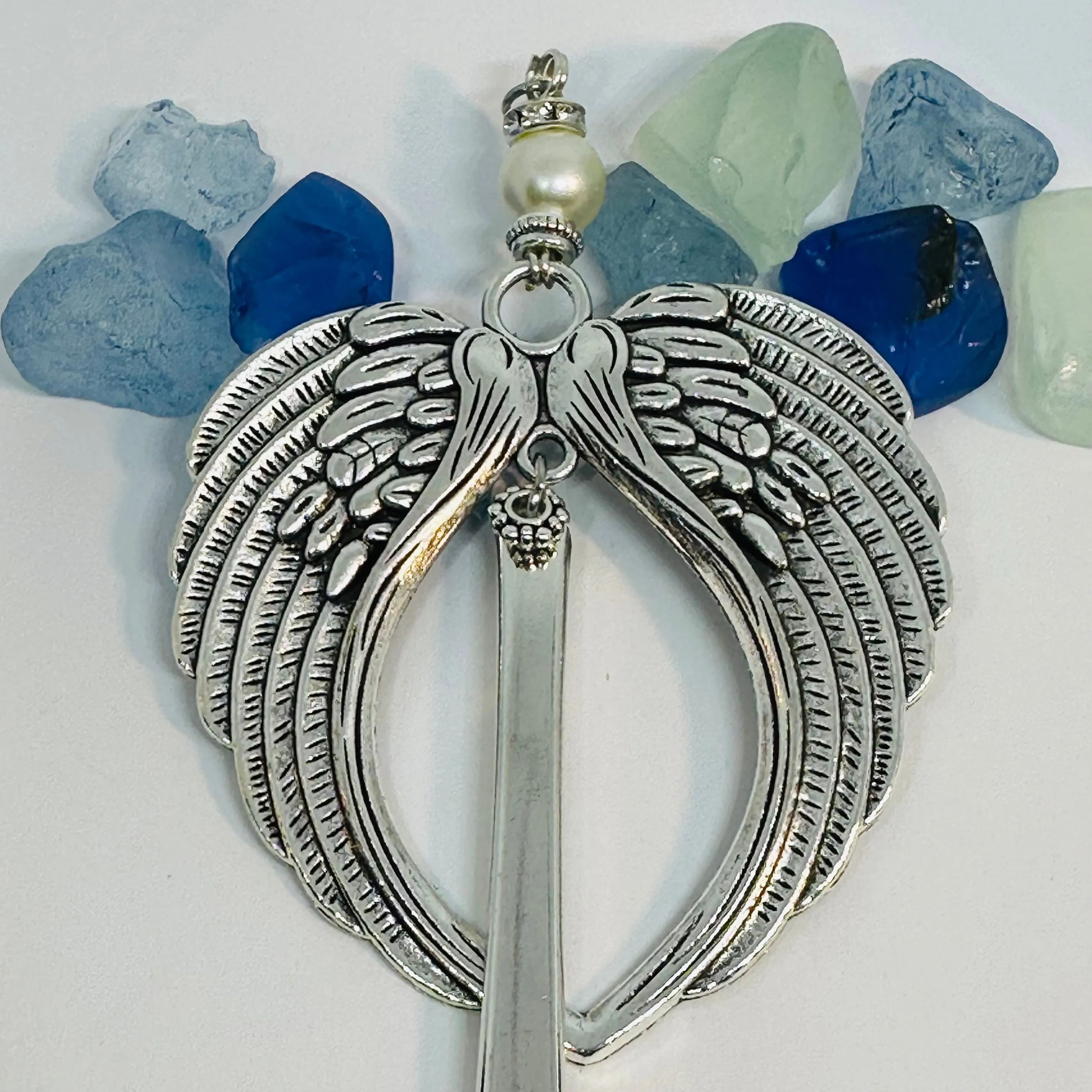 Angel Ornaments (Large) Specific Patterns made with Vintage Silverware