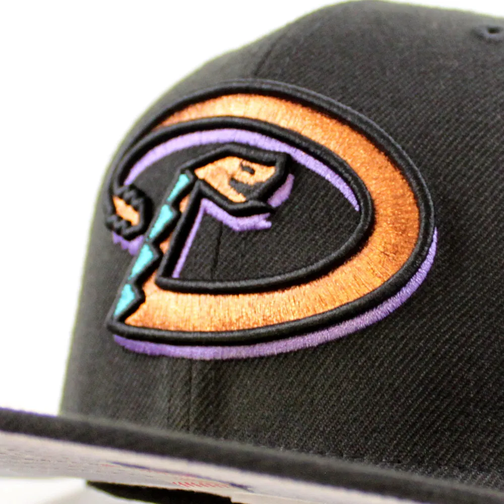 Arizona Diamondbacks 2001 WORLD SERIES New Era 59Fifty Fitted Hat (Gray Under Brim)