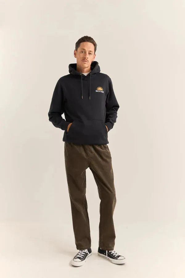 Awake Fleece Hood - Black