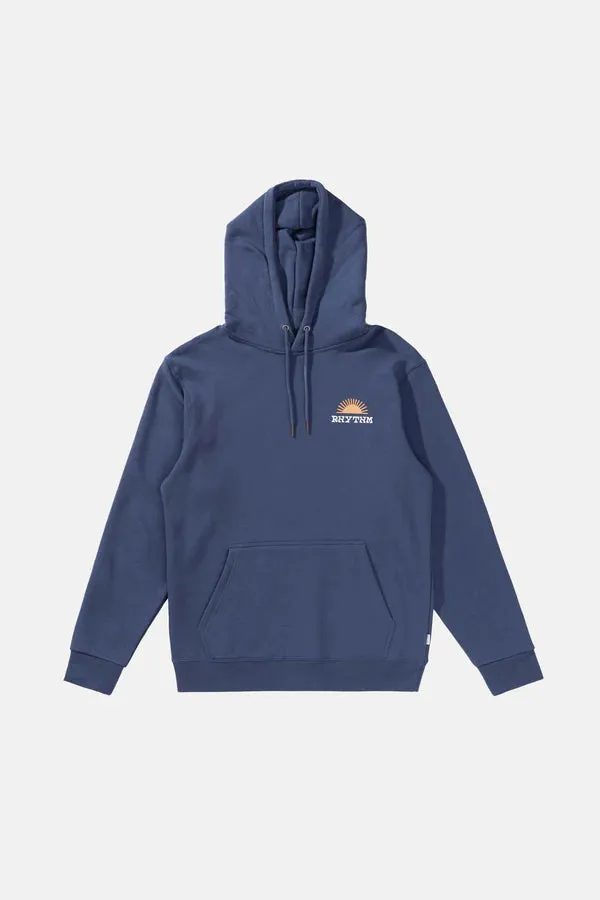 Awake Fleece Hood - Navy